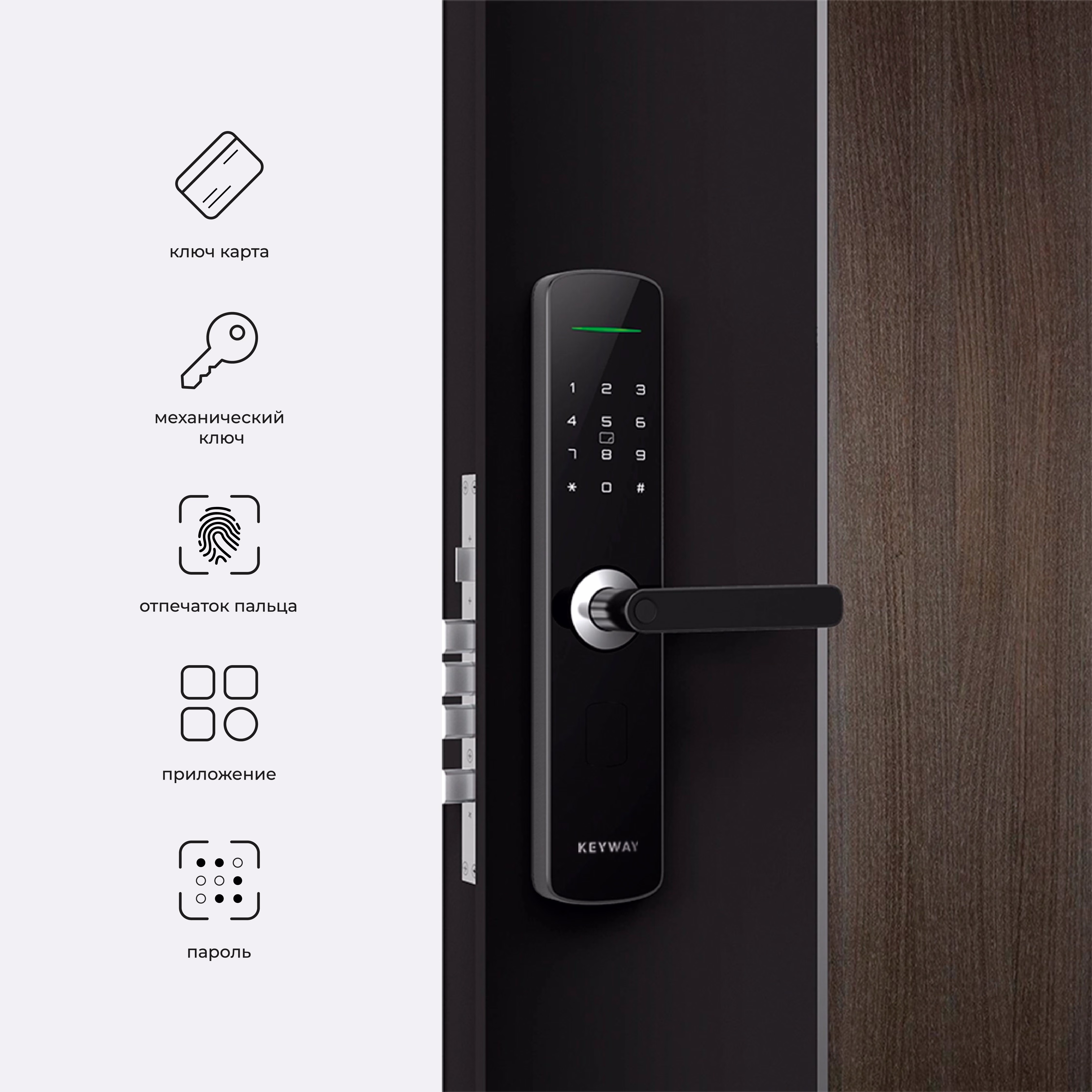 Способы разблокировки KEYWAY SL300