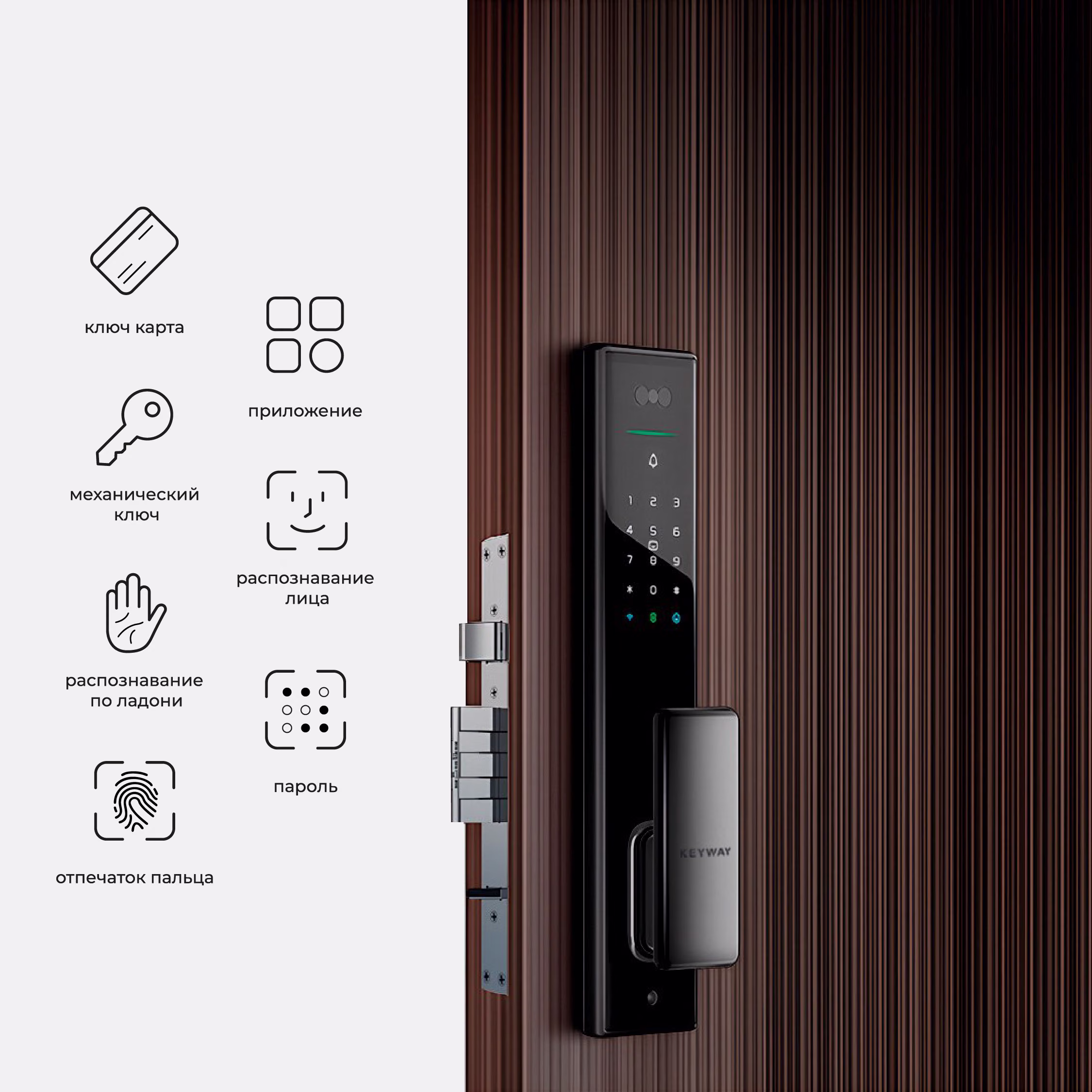Способы разблокировки KEYWAY SL500